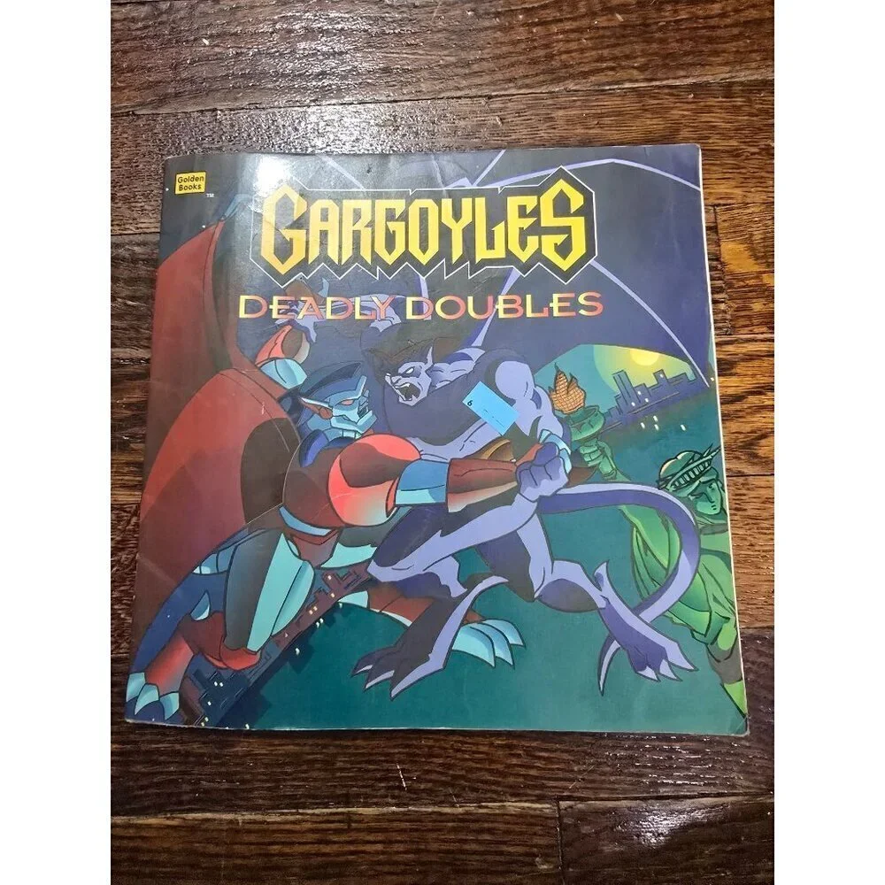 Vintage Gargoyles Deadly Doubles Picture Book 1996